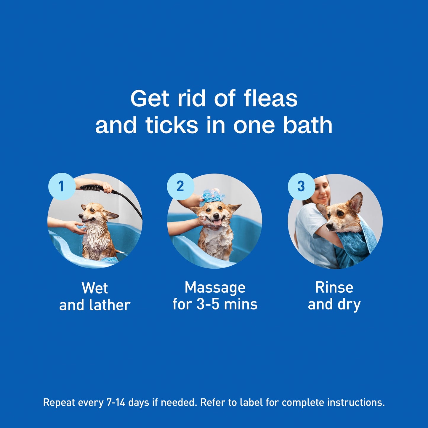 Flea & Tick Cleansing Shampoo for Dogs (12 Ounces)