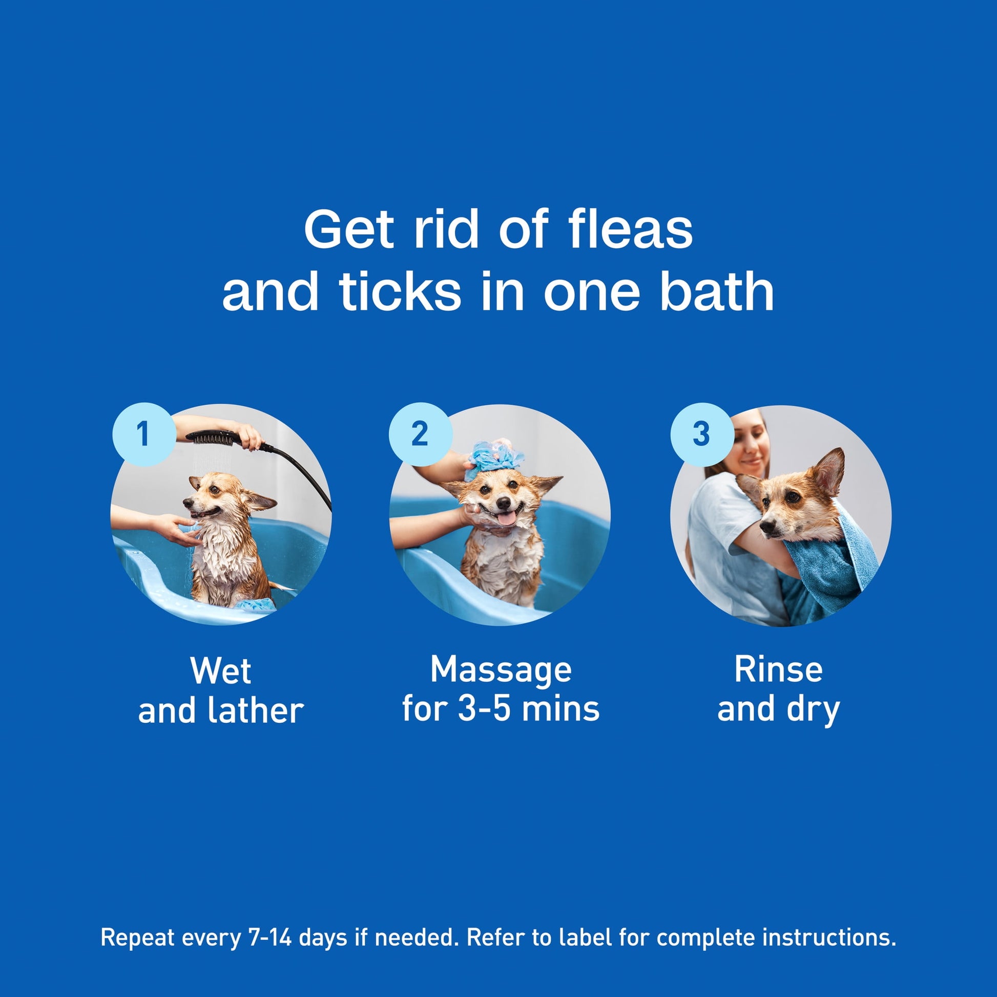 Flea & Tick Cleansing Shampoo for Dogs (12 Ounces)