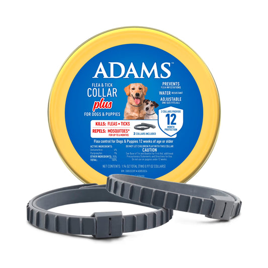 Flea & Tick Collar for Dogs & Puppies ( 12 Months )